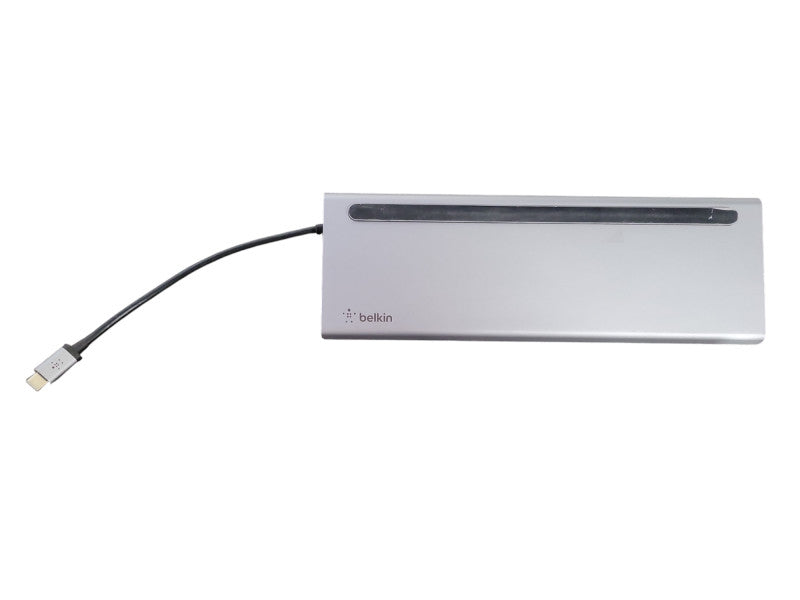 Belkin - USB-C 11-in-1 Multiport Dock - Gray  !