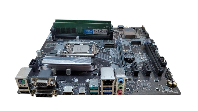 H370M-Plus Motherboard Intel Core i5-8500 16GB DDR4 - No I/O Shield