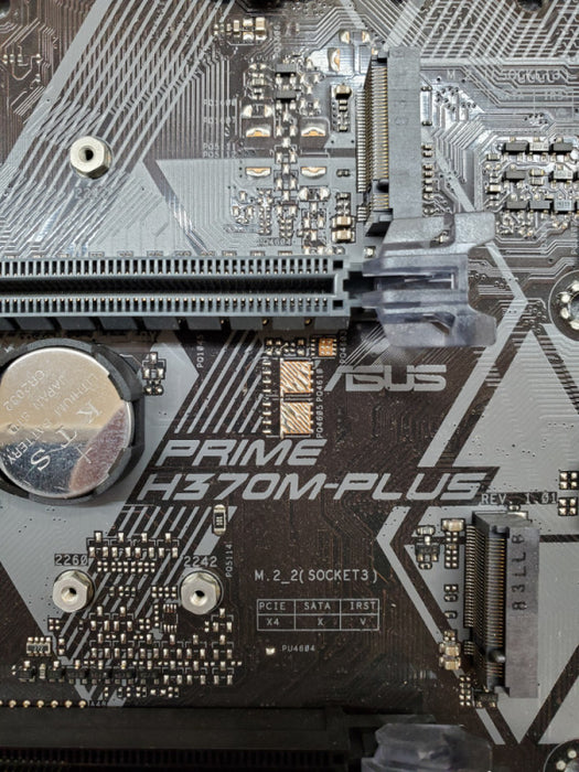 H370M-Plus Motherboard Intel Core i5-8500 16GB DDR4 - No I/O Shield