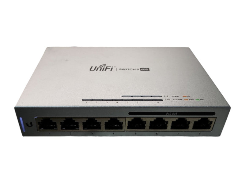 UBIQUITI UniFi Switch 8 60W US-8-60W 8 Port Gigabit PoE Switch