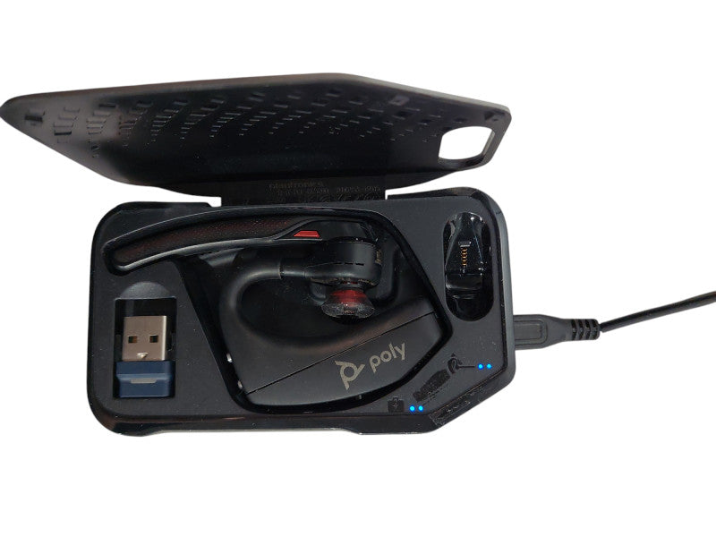 Poly Plantronics Voyager 5200 Wireless Bluetooth Headset One Ear  =