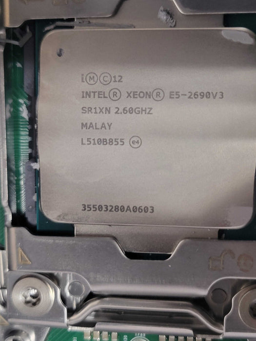 Dell Power R730xd 2x Xeon E5-2690v3 2.60GHz, 32GB DDR4, No PSU, READ _