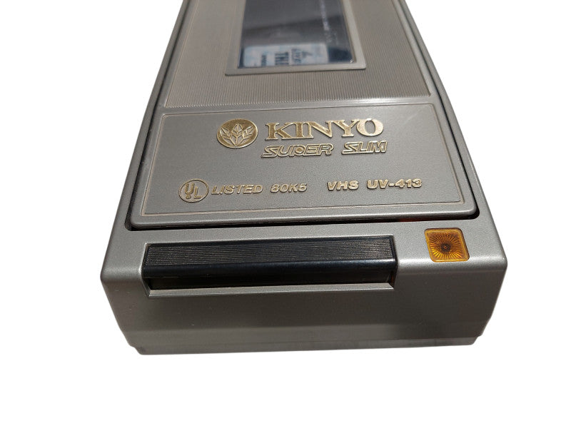 Vintage Sanyo Super Slim UV-413 VHS Video Cassette Rewinder Made in Taiwan  =