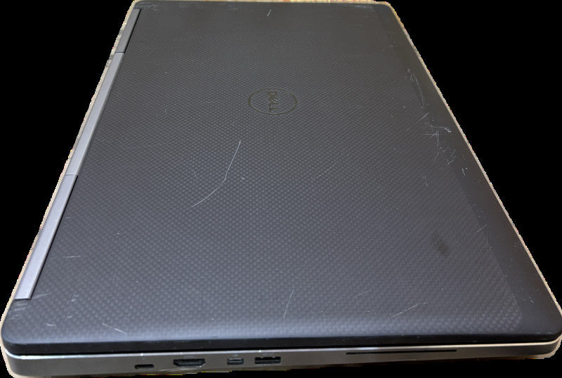 Dell Precision 7720 i7-6820HQ Quadro P3000 6GB GPU 16GB 512SSD FRENCH READ!  Lap200
