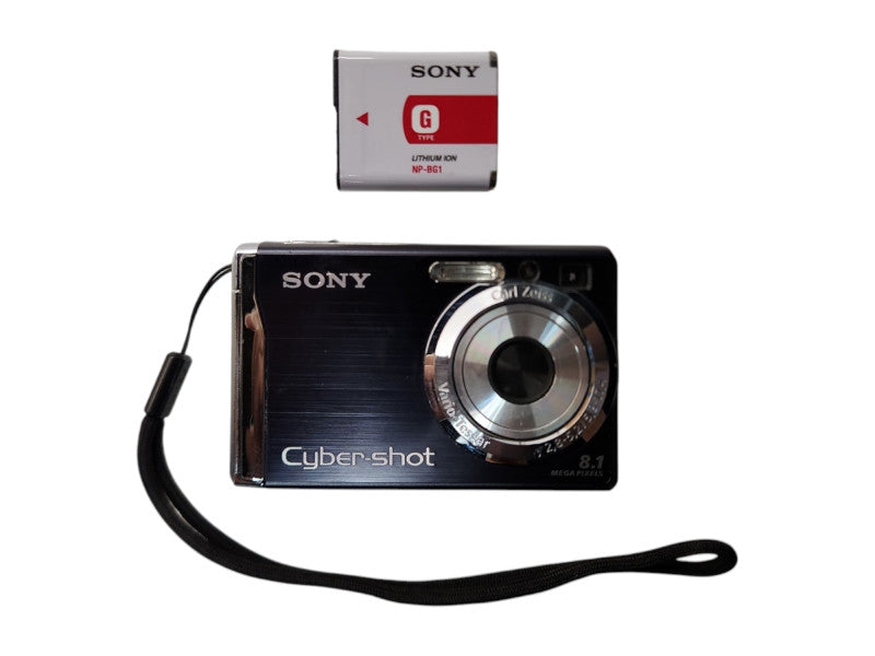 Sony Cyber-Shot DSC-W90 8.1MP Digital Camera w/ Battery, TESTED