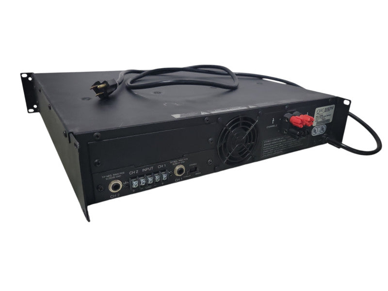 QSC MX1500A Stereo Power Amplifier (Powers on) _