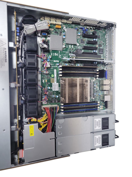 SuperMicro X10SRH-CLN4F Xeon E5-2620 @2.1GHz v4 64GB DDR4 2x PSU _