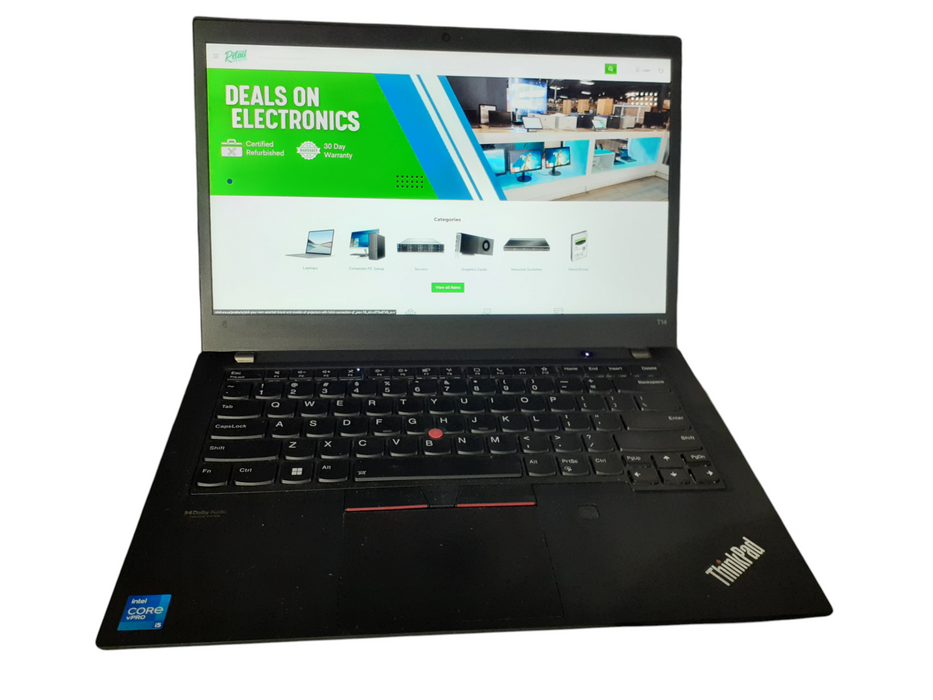 Lenovo ThinkPad T14 i5-1145G7 @2.60GHz 16GB DDR4 256GB NVMe  Lap200