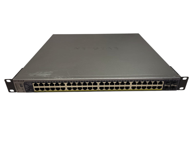Netgear GS748TPS 48-port PoE Gigabit Switch w/ 4x SFP 2x HDMI Stacking VLAN $