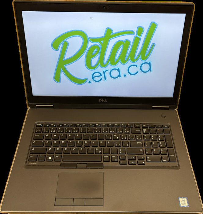 Dell Precision 7740 i7-9750H RTX4000 8GB GPU 64GBRAM 256SSD French Keyboard  Lap200