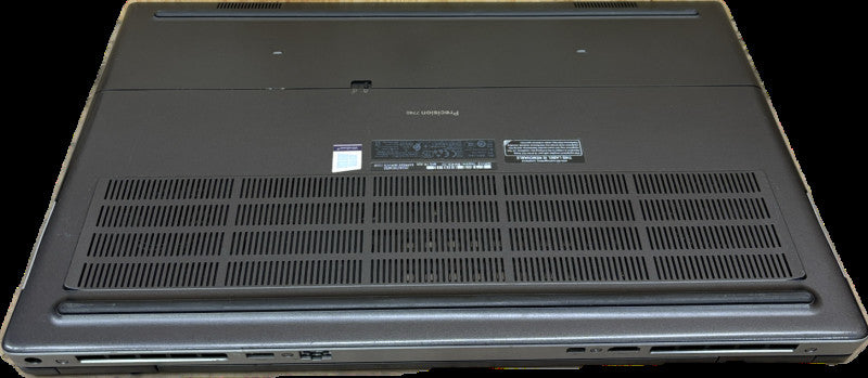 Dell Precision 7740 i7-9750H RTX4000 8GB GPU 64GBRAM 256SSD French Keyboard  Lap200