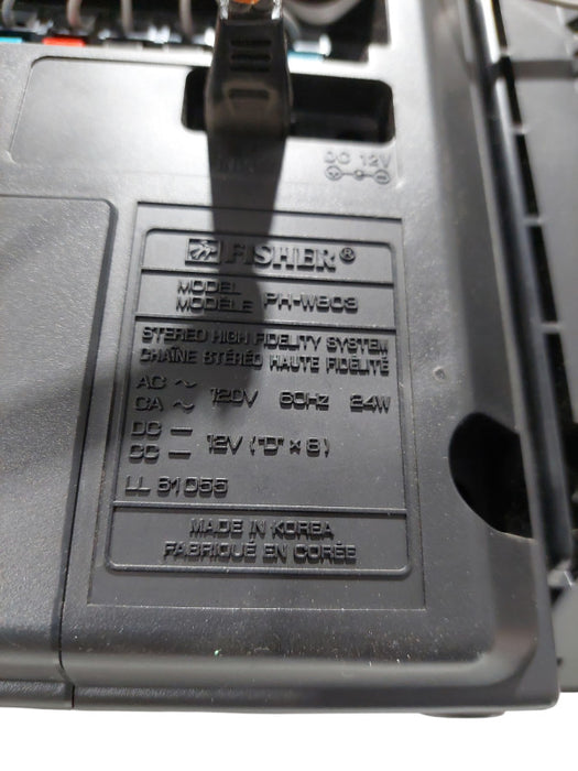 Fisher Model: PH-W803 Stereo High Fidelity System Made in Korea =