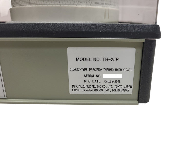 ISUZU TH-25R Quartz-Type Precision Thermo-Hygrograph Open box $