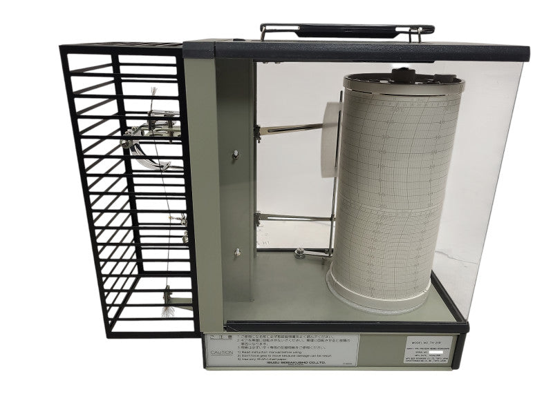 ISUZU TH-25R Quartz-Type Precision Thermo-Hygrograph Open box $