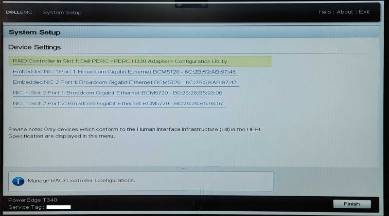 Dell PE T340 8x3.5", Xeon E-2174G, 32GB DDR4, 2x4TB SAS, H330, 2x 495W PSU