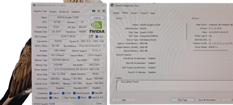 Nvidia Quadro P2200 5GB PCIe Video Card