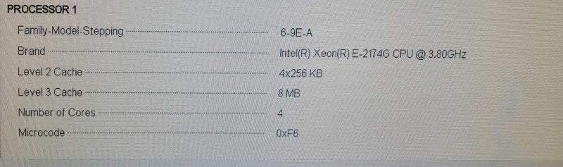 Dell PowerEdge T340 | Xeon E-2174G @3.80GHz, 48GB DDR4, H330, 2x 495W