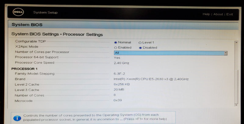Dell PowerEdge R530 1x Xeon E5-2630 v3 16GB RAM H730 mini - No HDD