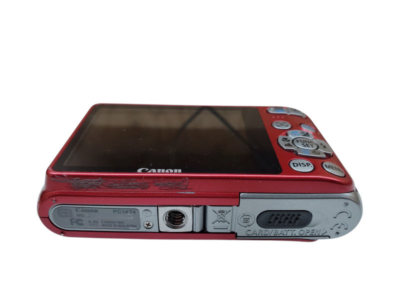 PowerShot A3100 IS 12.1MP Digital Camera - Red - No Battery