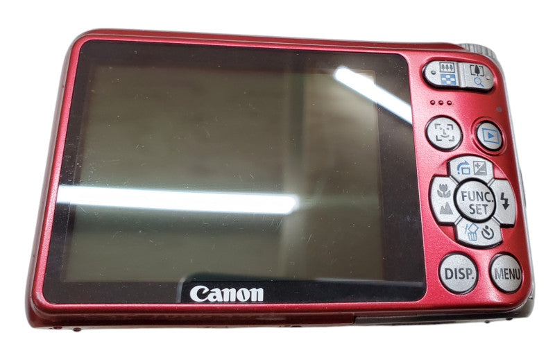 PowerShot A3100 IS 12.1MP Digital Camera - Red - No Battery