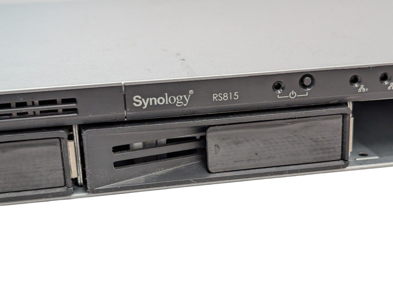 Synology RS815 1U 4 Bay NAS with 2x 4TB HDDs installed  -