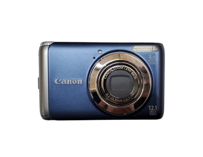 PowerShot A3100 IS 12.1MP Digital Camera - Blue - No Battery Q