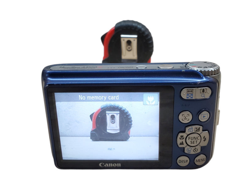 PowerShot A3100 IS 12.1MP Digital Camera - Blue - No Battery Q