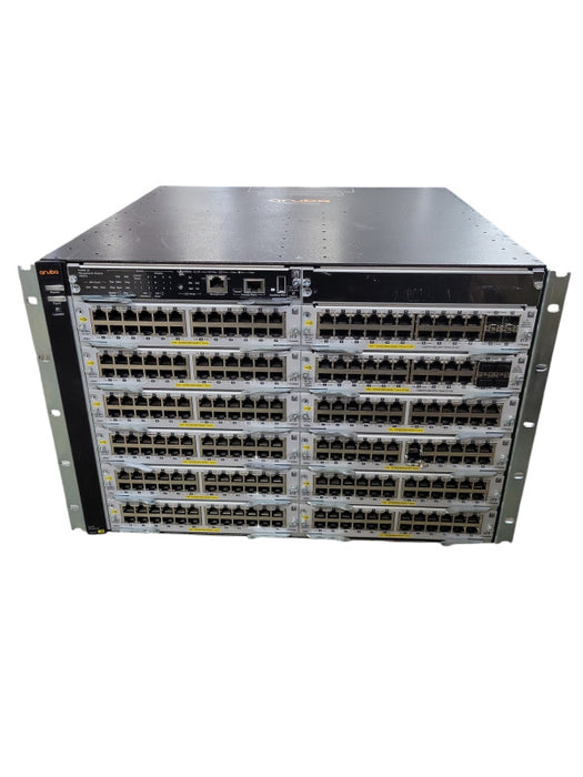 HPE Aruba 5400R zl2 switch w/ 2x J9990A, 10x J9986A, 4x PSU !