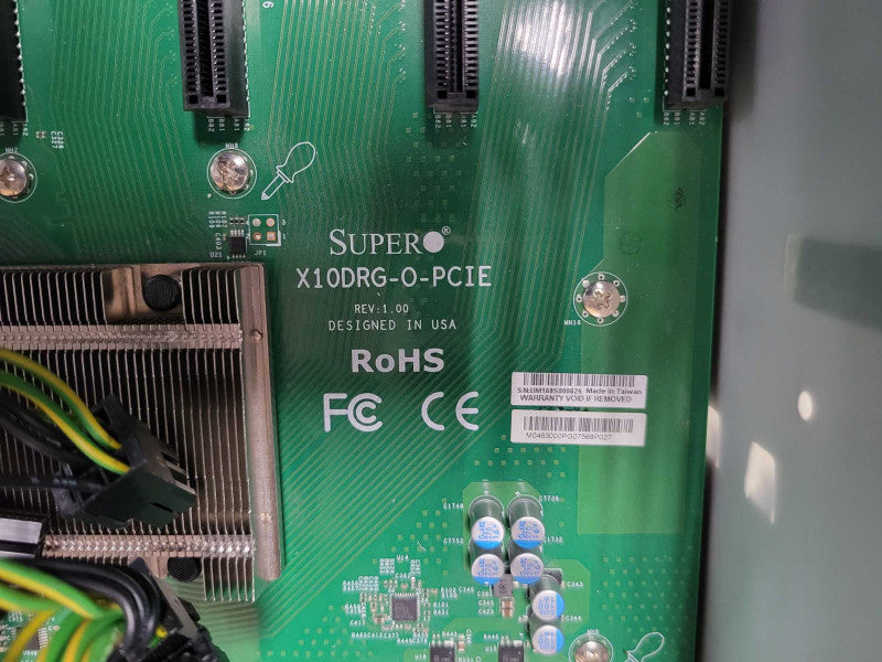SuperMicro 418-20 X10DRG-OT+ 2x Xeon E5-2678v3 2.50GHz 112GB DDR4, SEE _