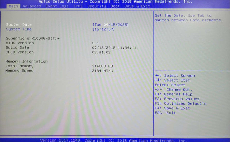 SuperMicro 418-20 X10DRG-OT+ 2x Xeon E5-2678v3 2.50GHz 112GB DDR4, SEE _