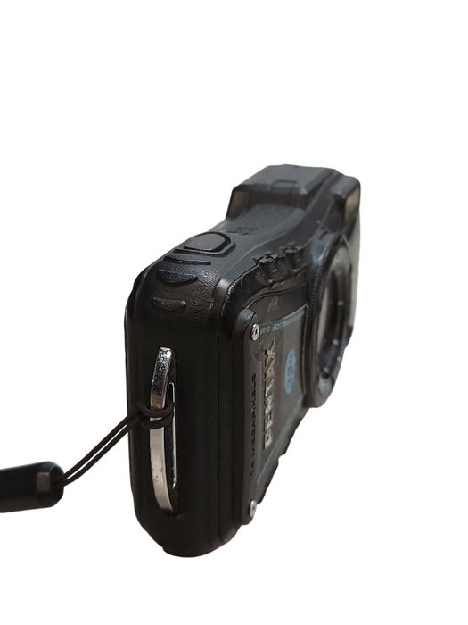 PENTAX WG-90 Blue Standard-Class, Waterproof Digital Compact Camera w/CASE