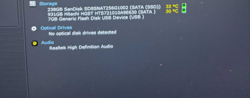 Asus  ROG STRIX GL502V i7-6700HQ GTX1070 8GB GPU 16GB 256SSD Faulty Battery