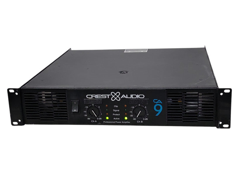 Crest Audio CA9 Professional Power Amplifier Rackmount , READ _