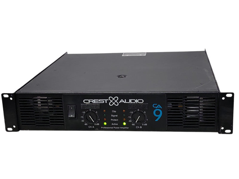 Crest Audio CA9 Professional Power Amplifier Rackmount , READ _