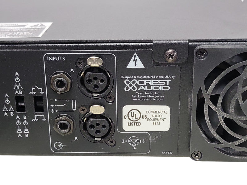 Crest Audio CA9 Professional Power Amplifier Rackmount , READ _