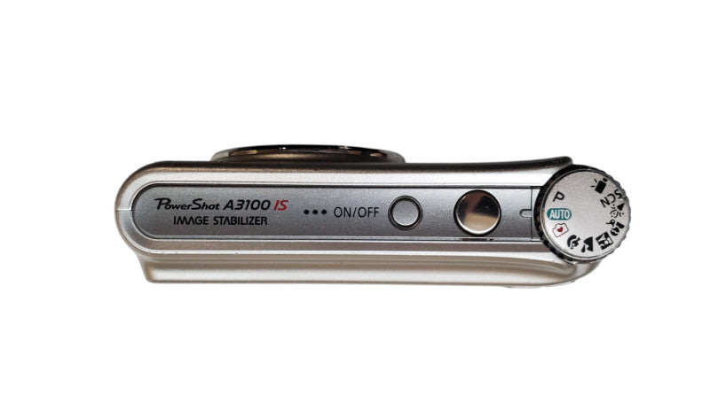 PowerShot A3100 IS 12.1MP Digital Camera - Silver - No Battery Q