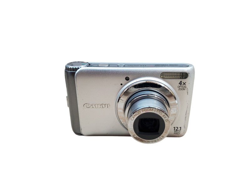 PowerShot A3100 IS 12.1MP Digital Camera - Silver - No Battery Q