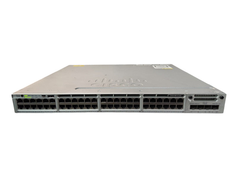 Cisco WS-C3850-48P-L 48-Port PoE+ Gigabit Switch w/ C3850-NM-2-10G