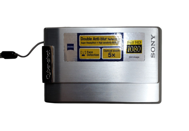 Sony Cyber-Shot DSC-T100 Digital Camera 8.1MP + Battery/Case