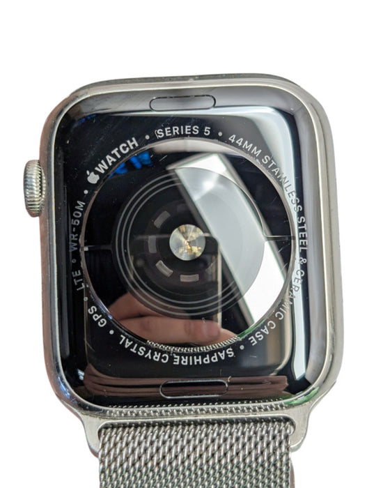 Apple Watch Series 5 44mm Stainless Steel Ceramic UNLOCKED Cellular -