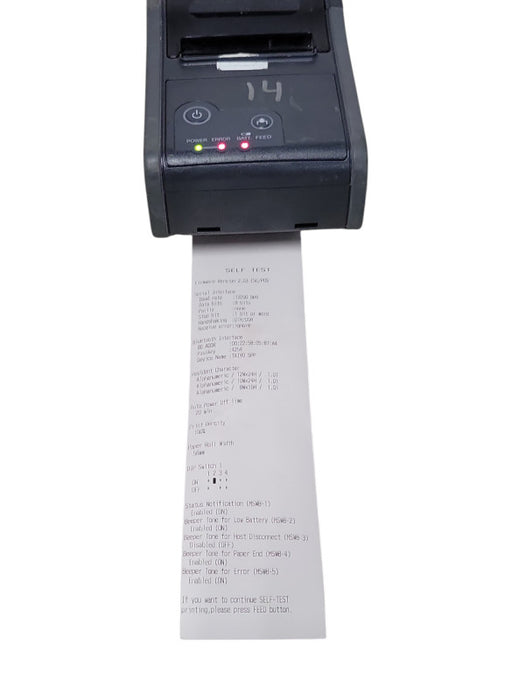 Epson TM-P60 POS Thermal Receipt Printer Bluetooth M196B, READ _