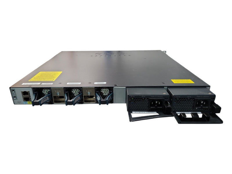Cisco WS-C3650-8X24UQ-S 24-Port mGig PoE 10GB SFP+ switch w/ 2x 1100W PSU