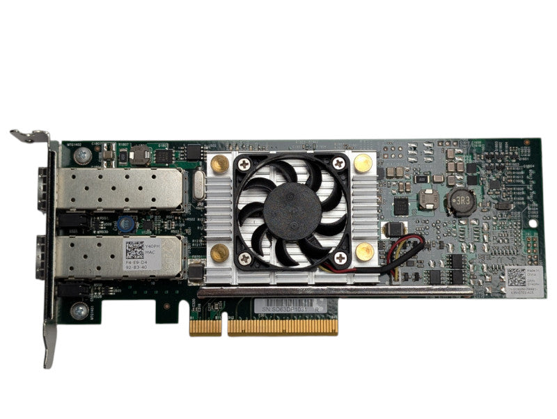 Dell Y40PH Broadcom 57810S Dual Port 10GbE SFP+ Network Card Low Profile -