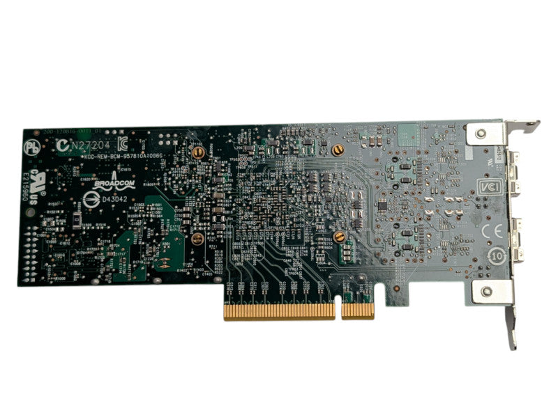 Dell Y40PH Broadcom 57810S Dual Port 10GbE SFP+ Network Card Low Profile -
