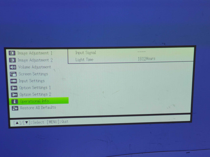 Casio XJ-A241 Green Slim XGA Desktop Multimedia Projector HDMI,1812 Hours _