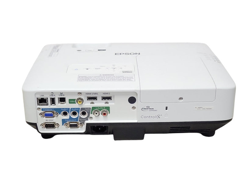 Epson PowerLite 2250U 3LCD Projector HDMI, 2307 hours, No Remote _