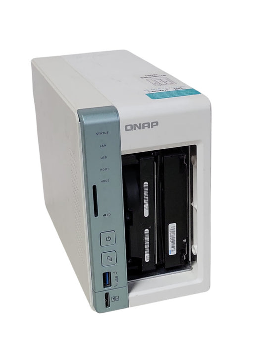 Qnap TS-251A 2-Bay Turbo NAS with 2x 2TB HDDs, READ _