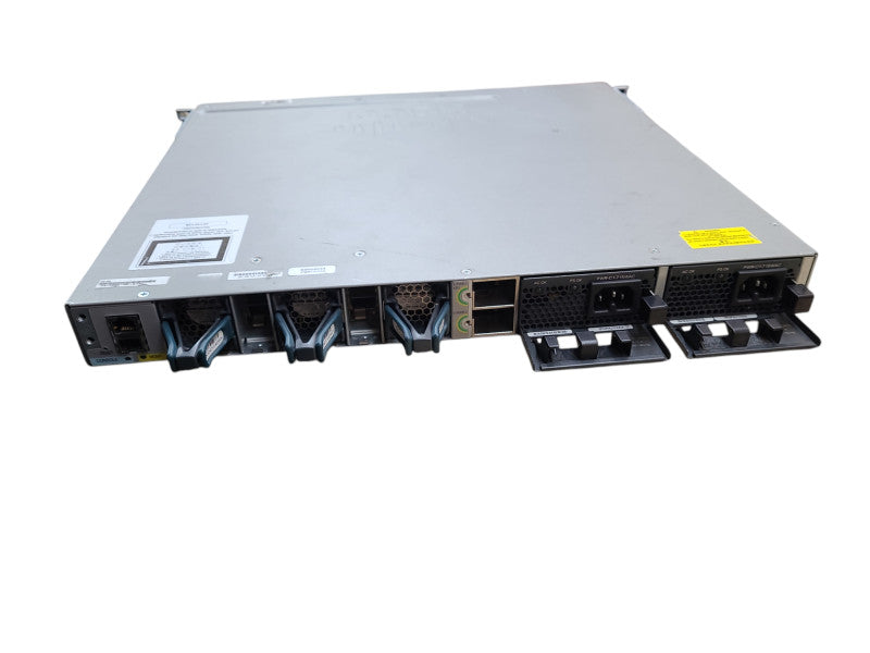 Cisco WS-C3850-48P-S Gigabit PoE Switch w/ C3850-NM-4-10G 2x 715W PSU