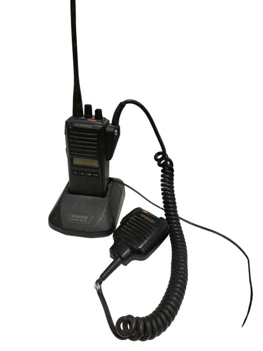 Kenwood Comm Series 2 Base Station & Kenwood KSC-15 Handheld Radio/ Charger =