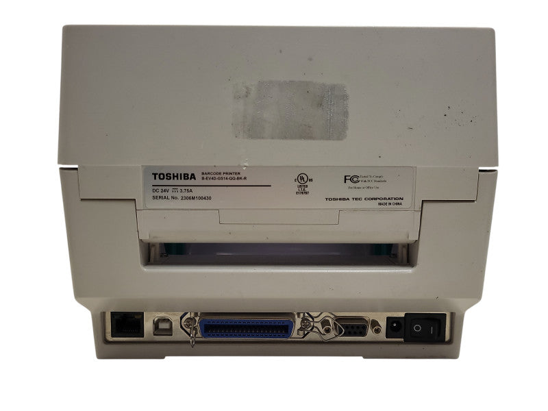 Toshiba Printer Barcode B-EV4D-GS14-QQ-BK-R No AC READ $